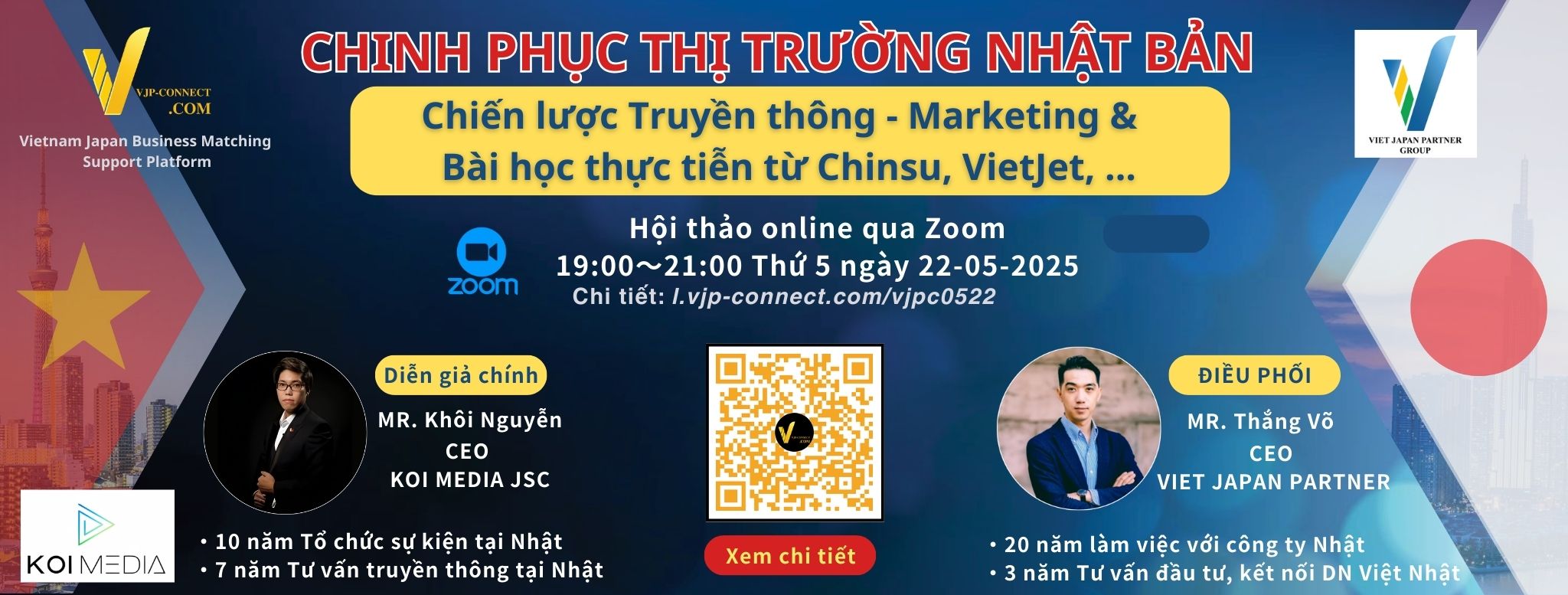 [Online Seminar] Conquering the Japanese Market: Marketing & Promotion Strategies from the Practical Cases of Chinsu and VietJet